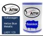 Preview: Volkswagen, Helios Blue Metallic, LA5Y / C5: 500ml Lackdose, von ATW Autoteile West.